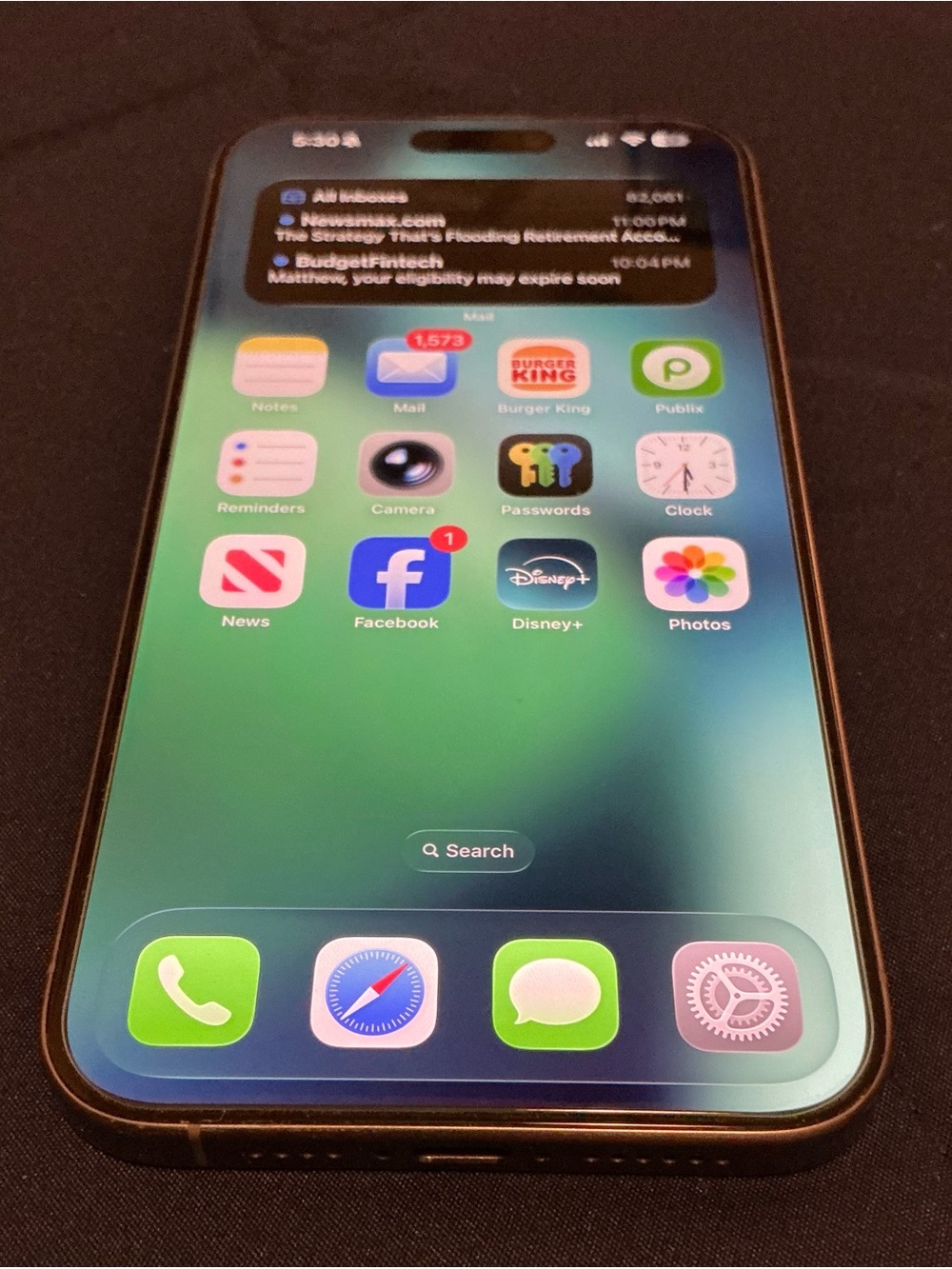 iPhone 15 Pro Max - 256GB (Unlocked) Titanium Silver